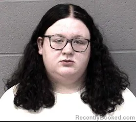 Mugshot of KATIE ANN BLYTHE booked in Crawford County, Kansas on April 27, 2026