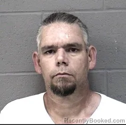 Mugshot of TRAVIS DWIGHT ROBERTS booked in Crawford County, Kansas on May 1, 2026