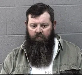 Mugshot of CLINTON WAYNE BROOKSHIRE booked in Crawford County, Kansas on May 6, 2026