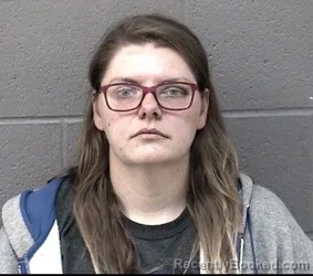 Mugshot of BRIANNA RENEE ZAHARSKY booked in Crawford County, Kansas on May 8, 2026