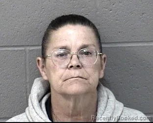 Mugshot of SABRINA KAY COATES booked in Crawford County, Kansas on May 8, 2026