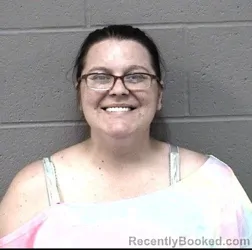 Mugshot of ASHLEY RENEE BARNES booked in Crawford County, Kansas on May 8, 2026