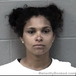 Mugshot of DANYELL MARIE GEBHARDT booked in Crawford County, Kansas on May 9, 2026