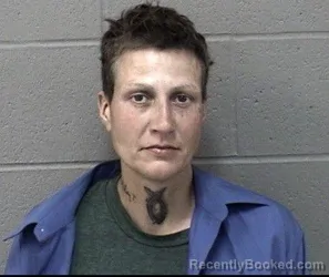 Mugshot of CRYSTAL RAY STEVENS booked in Crawford County, Kansas on May 13, 2026