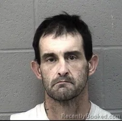Mugshot of CHRISTOPHER DALE FORKNER booked in Crawford County, Kansas on May 14, 2026