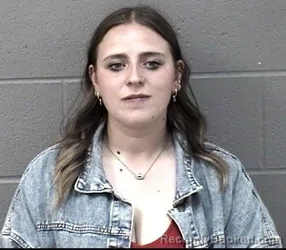 Mugshot of ELLA KAY RICE booked in Crawford County, Kansas on May 16, 2026