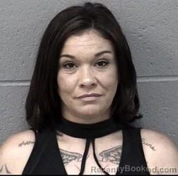 Mugshot of ALICIA MARIA SANCHEZ booked in Crawford County, Kansas on May 18, 2026