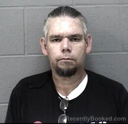 Mugshot of TRAVIS DWIGHT ROBERTS booked in Crawford County, Kansas on May 18, 2026