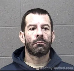 Mugshot of JESSE DEAN FRYE booked in Crawford County, Kansas on May 20, 2026