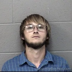 Mugshot of AUSTIN WAYNE BARTON booked in Crawford County, Kansas on May 20, 2026