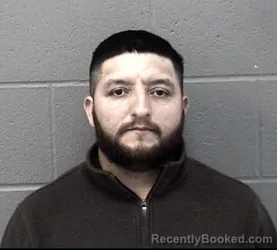 Mugshot of ESTUARDO LEONEL CALDERON VILLATORO booked in Crawford County, Kansas on May 20, 2026