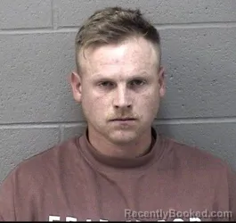 Mugshot of GRANT HARRISON MISBACH booked in Crawford County, Kansas on May 22, 2026