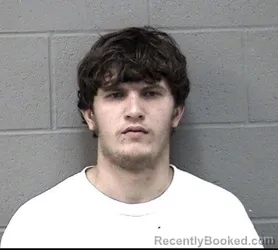 Mugshot of JOSHUA DANIEL HELTON booked in Crawford County, Kansas on May 22, 2026