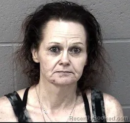 Mugshot of ANGELA MARIE JONES booked in Crawford County, Kansas on June 11, 2026