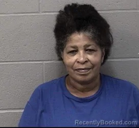 Mugshot of VELVA DIANE CARTER booked in Crawford County, Kansas on June 18, 2026