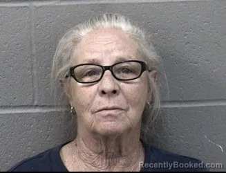 Mugshot of CAROLINE SUE MITCHELL booked in Crawford County, Kansas on June 23, 2026