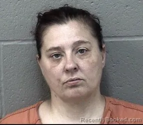 Mugshot of TINA MARIE WILLIAMS booked in Crawford County, Kansas on June 23, 2026