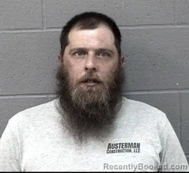Mugshot of AARON CHRISTOPHER BROWN booked in Crawford County, Kansas on June 30, 2026