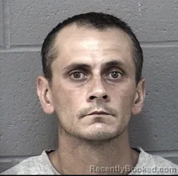 Mugshot of CHRISTOPHER RAYMOND GREENWOOD booked in Crawford County, Kansas on June 30, 2026