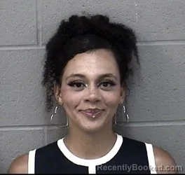 Mugshot of SEANIECE KELLYIRENE DAVIS booked in Crawford County, Kansas on July 1, 2026