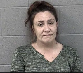Mugshot of RAVEN LEANN GUDDE booked in Crawford County, Kansas on July 2, 2026