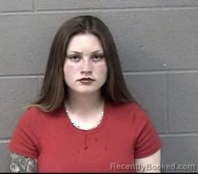 Mugshot of KARLY LAWREN LOZIER booked in Crawford County, Kansas on July 3, 2026