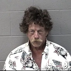 Mugshot of TERRY RAY VINZANT booked in Crawford County, Kansas on July 3, 2026