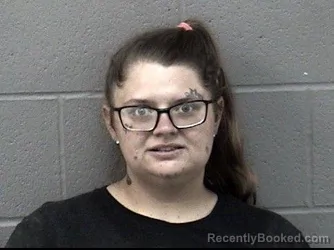 Mugshot of COURTNEY JUANITA NICOLE ALLEN booked in Crawford County, Kansas on July 7, 2026