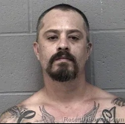 Mugshot of CHRISTOPHER JORDAN ALVARADO booked in Crawford County, Kansas on July 7, 2026