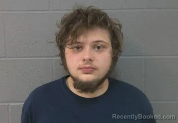 Mugshot of BRANDON MICHAEL STOCKTON booked in Crawford County, Kansas on July 10, 2026