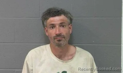 Mugshot of CHRISTOPHER LEE STEFFEY booked in Crawford County, Kansas on July 13, 2026