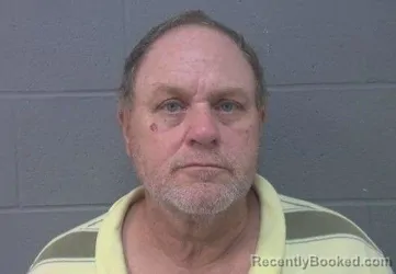 Mugshot of KEVIN JESSE CRAWFORD booked in Crawford County, Kansas on July 29, 2026