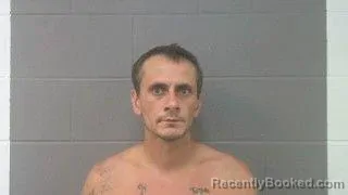 Mugshot of Christopher Raymond Greenwood booked in Crawford County, Kansas on July 30, 2026