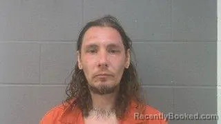 Mugshot of John Robert Stevenson booked in Crawford County, Kansas on July 31, 2026