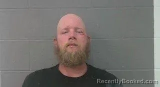 Mugshot of Mark Allen Coppock booked in Crawford County, Kansas on August 1, 2026