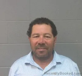 Mugshot of MIGUEL DARIO RAMOS FLORES booked in Crawford County, Kansas on August 1, 2026