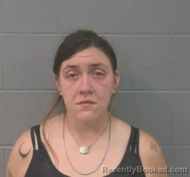 Mugshot of KAYLA MARVENA CARTERMAN booked in Crawford County, Kansas on August 2, 2026