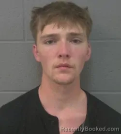 Mugshot of AARON THOMAS RICHTER booked in Crawford County, Kansas on August 3, 2026