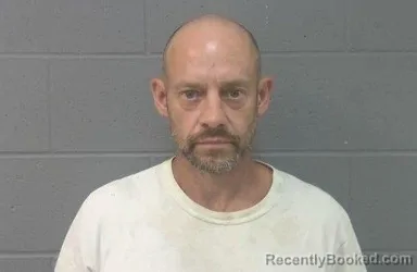 Mugshot of Jaymes Shawn Brazda booked in Crawford County, Kansas on August 5, 2026
