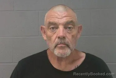 Mugshot of William Ray Hunter booked in Crawford County, Kansas on August 6, 2026