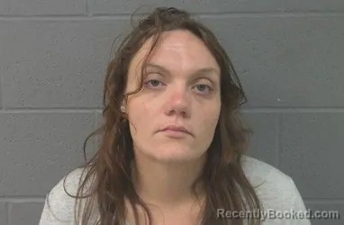 Mugshot of Austeen Elaine Legitt booked in Crawford County, Kansas on August 7, 2026