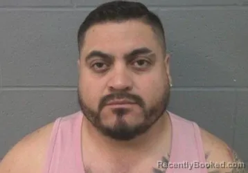 Mugshot of Gabriel Calvillo Barbosa booked in Crawford County, Kansas on August 10, 2026