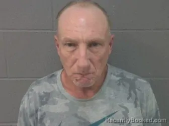 Mugshot of Todd Michael Thomas booked in Crawford County, Kansas on August 13, 2026