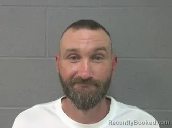 Mugshot of Zachary Stephen Barlett booked in Crawford County, Kansas on August 14, 2026