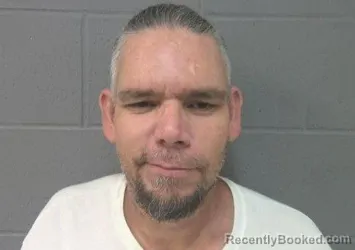 Mugshot of Travis Dwight Roberts booked in Crawford County, Kansas on August 17, 2026