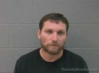 Mugshot of Anthony Curtis Hoag booked in Crawford County, Kansas on August 23, 2026
