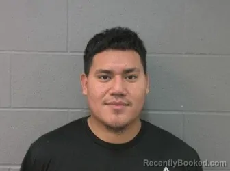 Mugshot of Vladimir Alvarado-Granadeno booked in Crawford County, Kansas on August 23, 2026