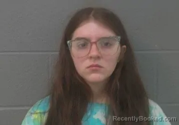 Mugshot of Bryannah Marie Oleston booked in Crawford County, Kansas on August 26, 2026