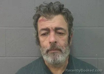 Mugshot of Pierre Joseph Monsour booked in Crawford County, Kansas on September 14, 2026