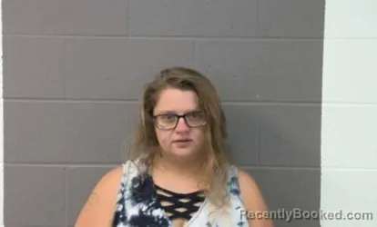 Mugshot of Courtney Juanita Nicole Allen booked in Crawford County, Kansas on September 28, 2026